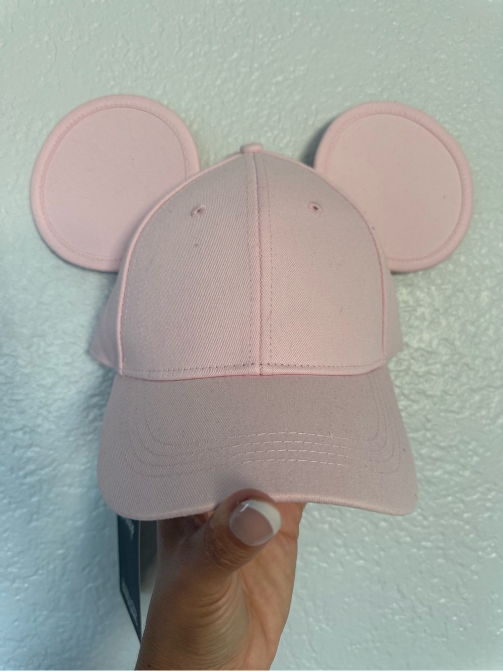 Pink Mickey Mouse Ear Baseball Cap by CakeWorthy